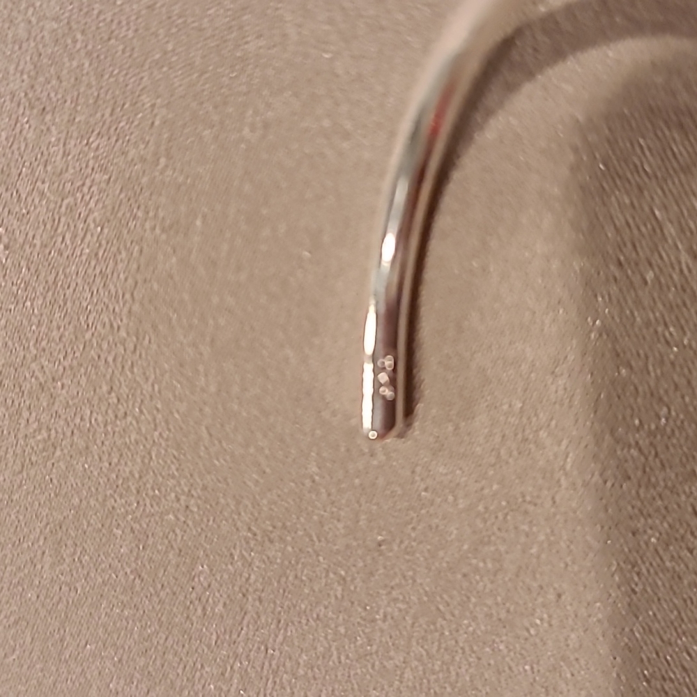 Wave design sterling silver cuff bracelet brand new - Picture 4 of 5